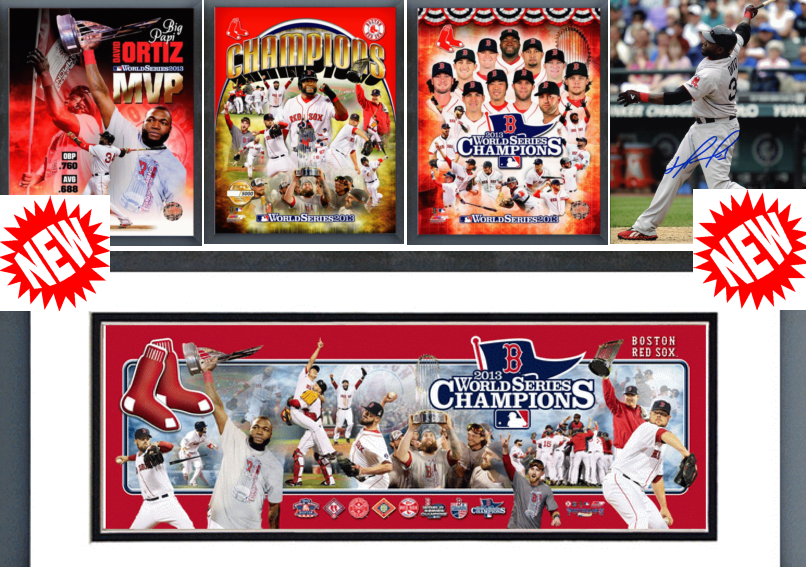 Boston Red Sox 9-Time World Series Champions Ticket Collection