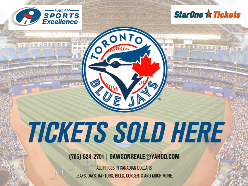 Toronto Blue Jays Tickets - 100 Mile Free Press