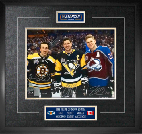 Bobby Orr Boston Bruins Autographed Signed Vintage Style 36x44 Framed Hockey  Jersey