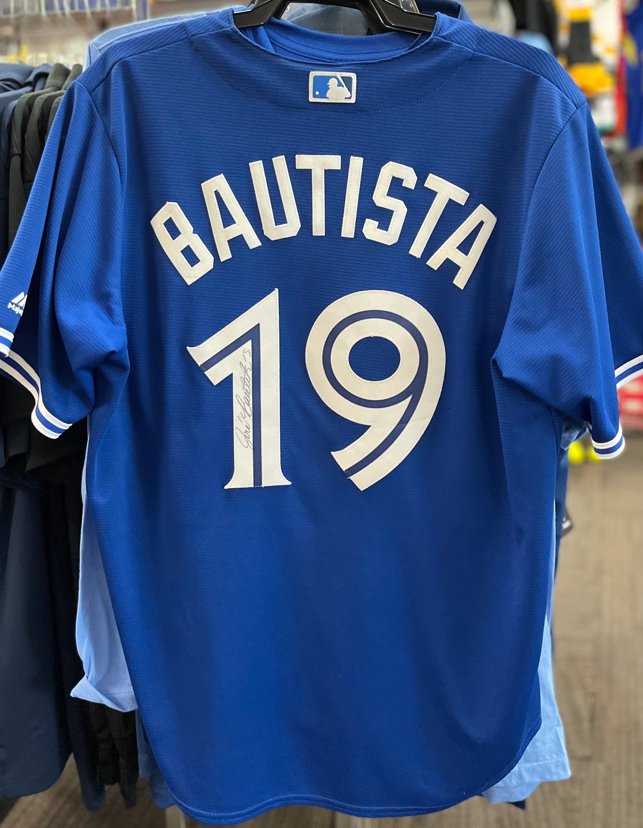 Jose Bautista Signed Toronto Blue Jays RARE 16x20 Limited Edition Bat Flip  Photo